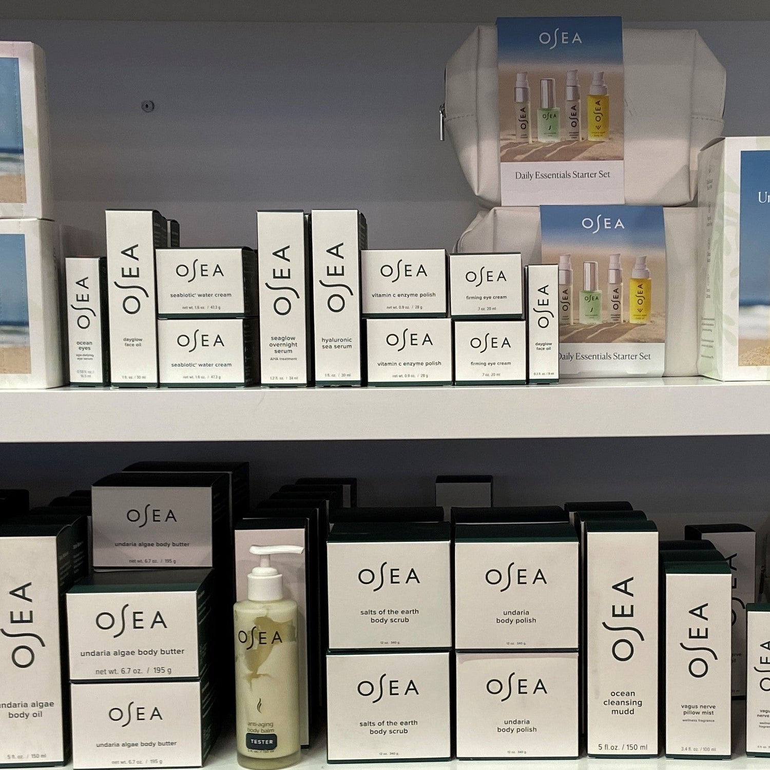 Osea, all natural beauty line.
