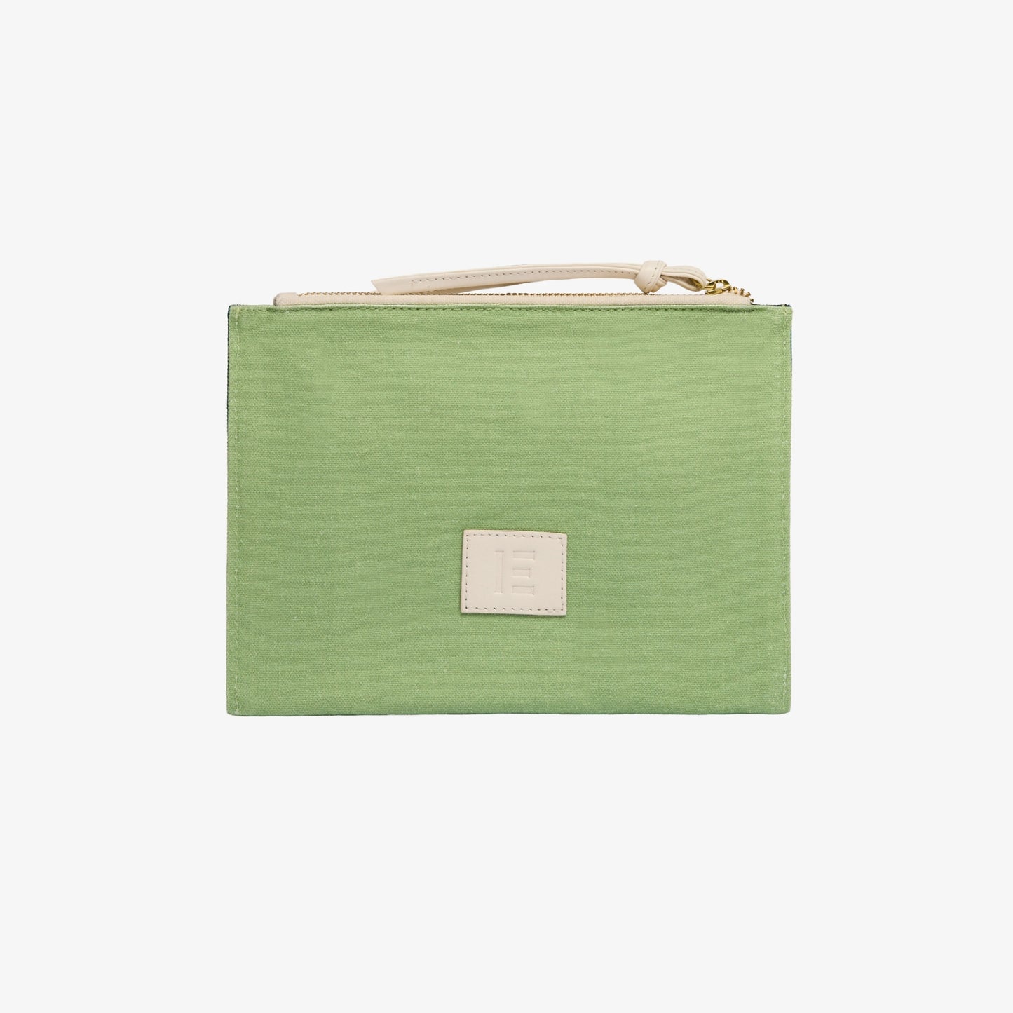 Embroidered Pouch - Paris Septieme - Navy