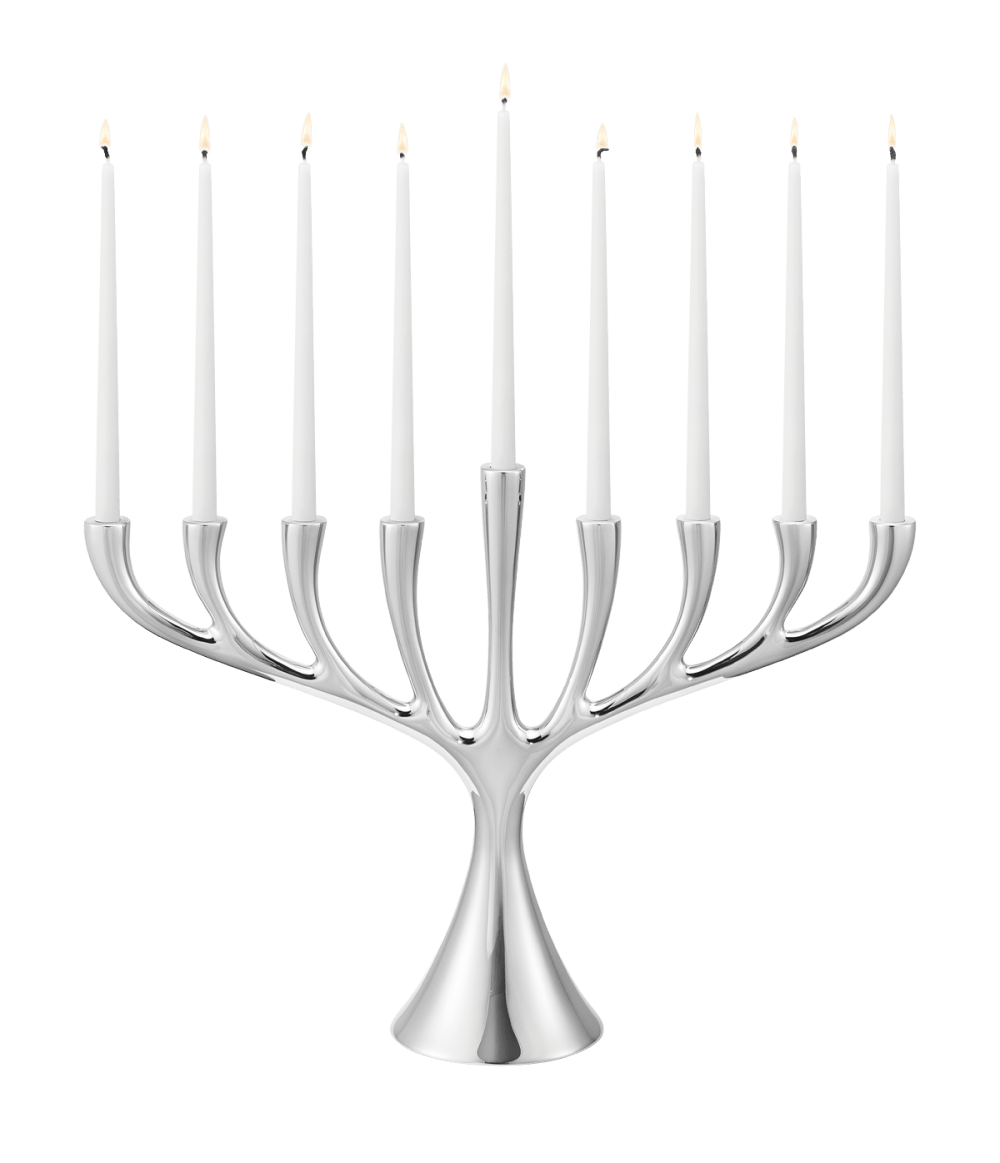 Cobra Stainless Steel Menorah