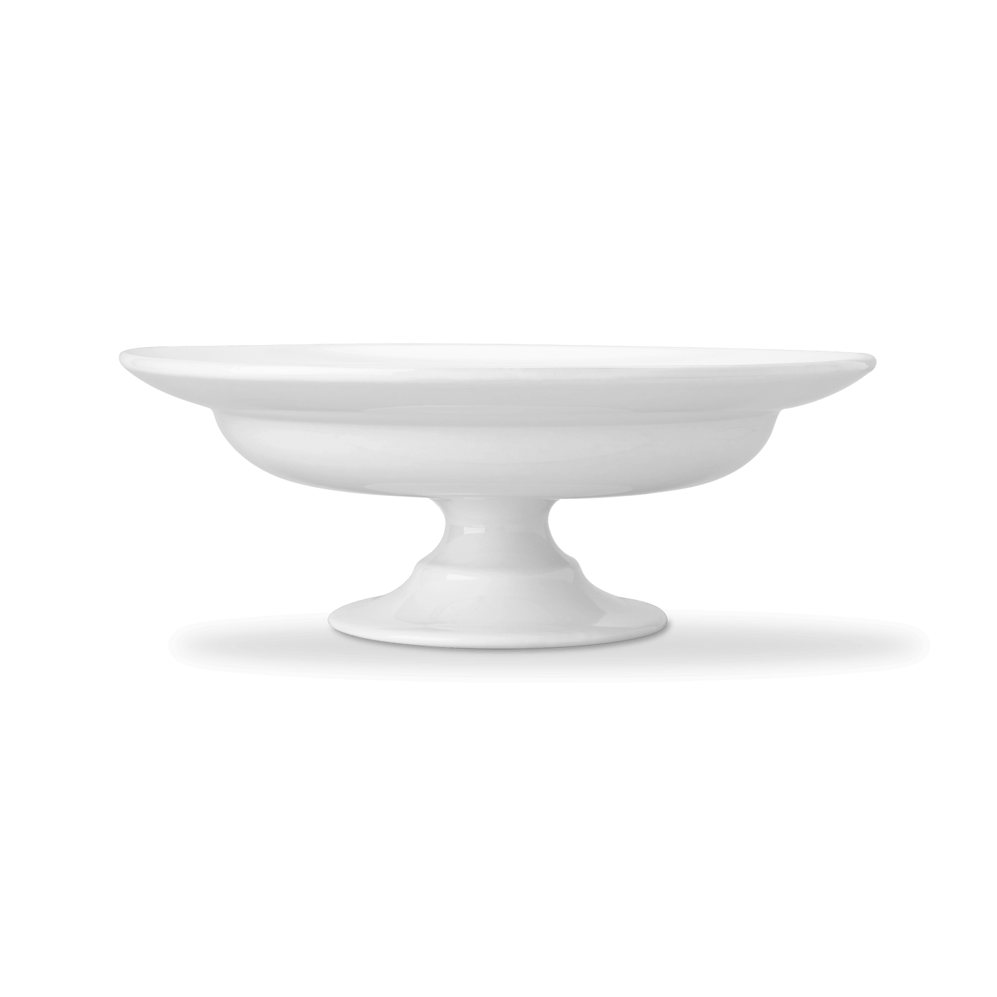 Pedestal Serving Bowl - White