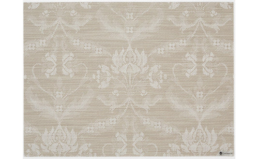 Chilewich - Damask Table Mat - Flax