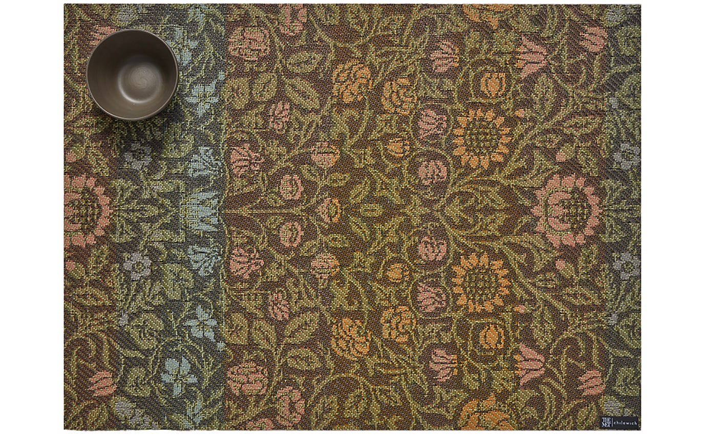 Chilewich - William Morris Table Mat - Dark Multi