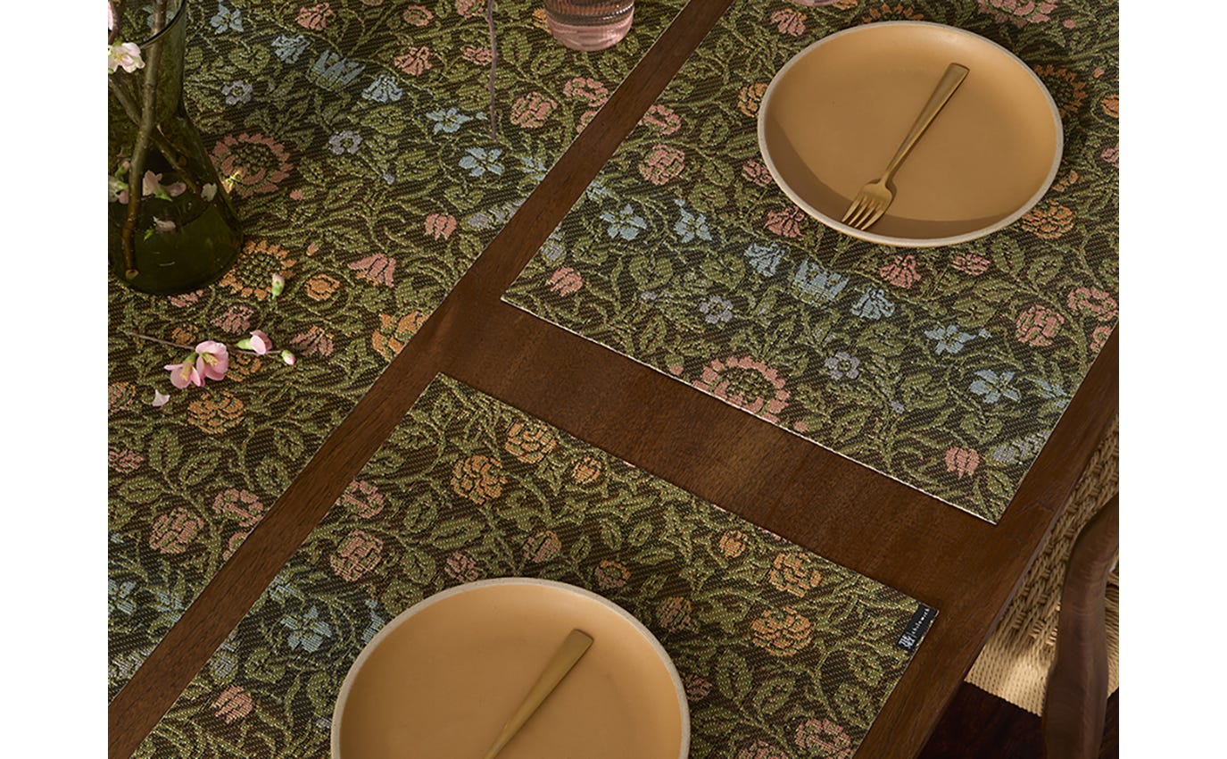 Chilewich - William Morris Table Mat - Dark Multi