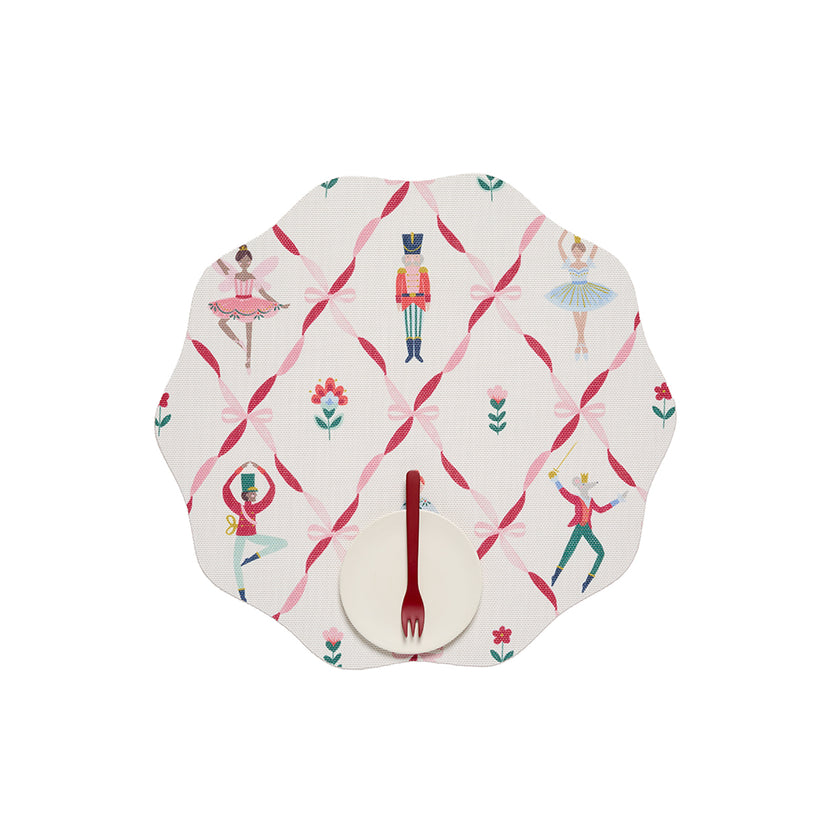 Nutcracker Ballet 15" Round