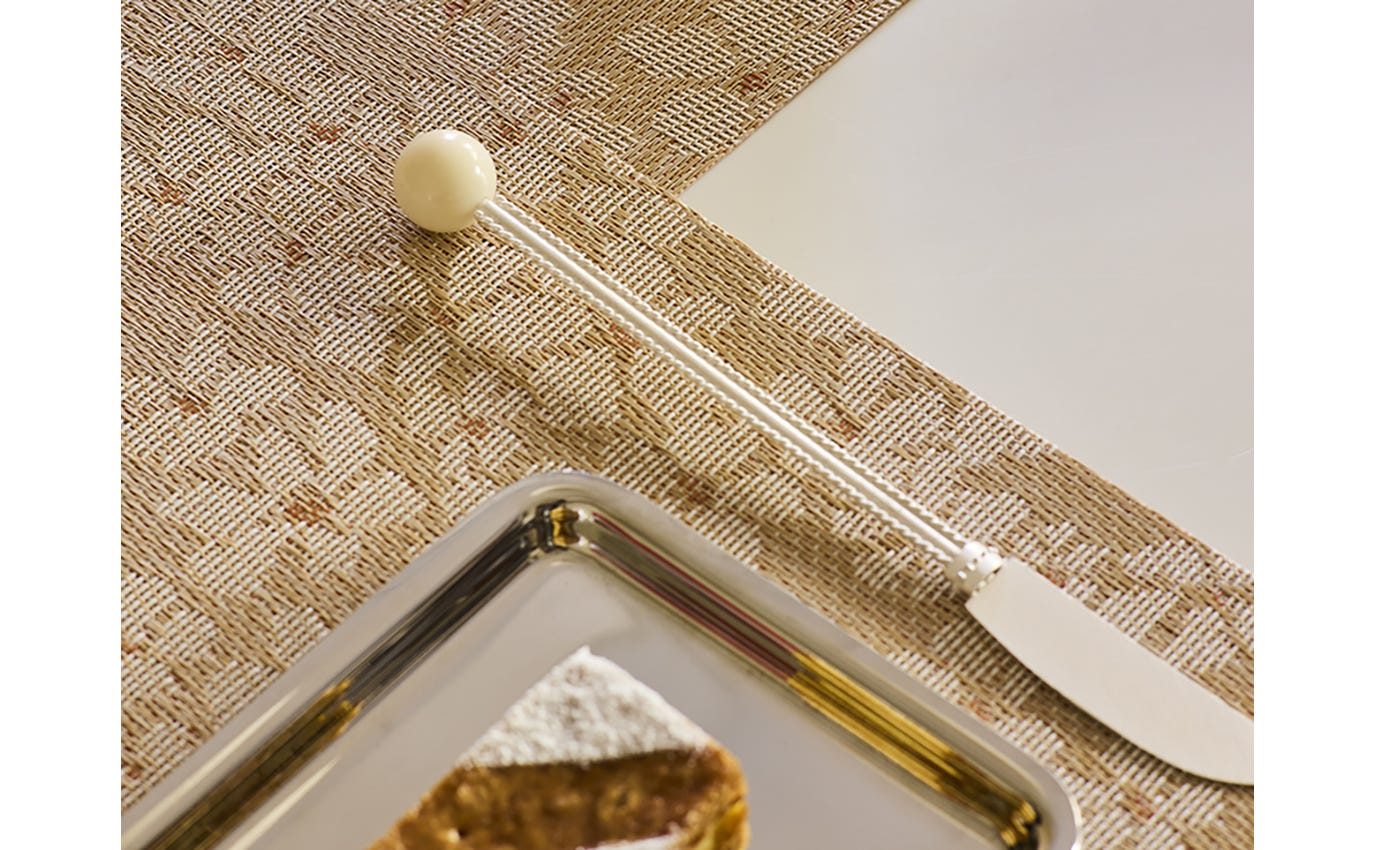 Chilewich - Flora Table Mat - Almond