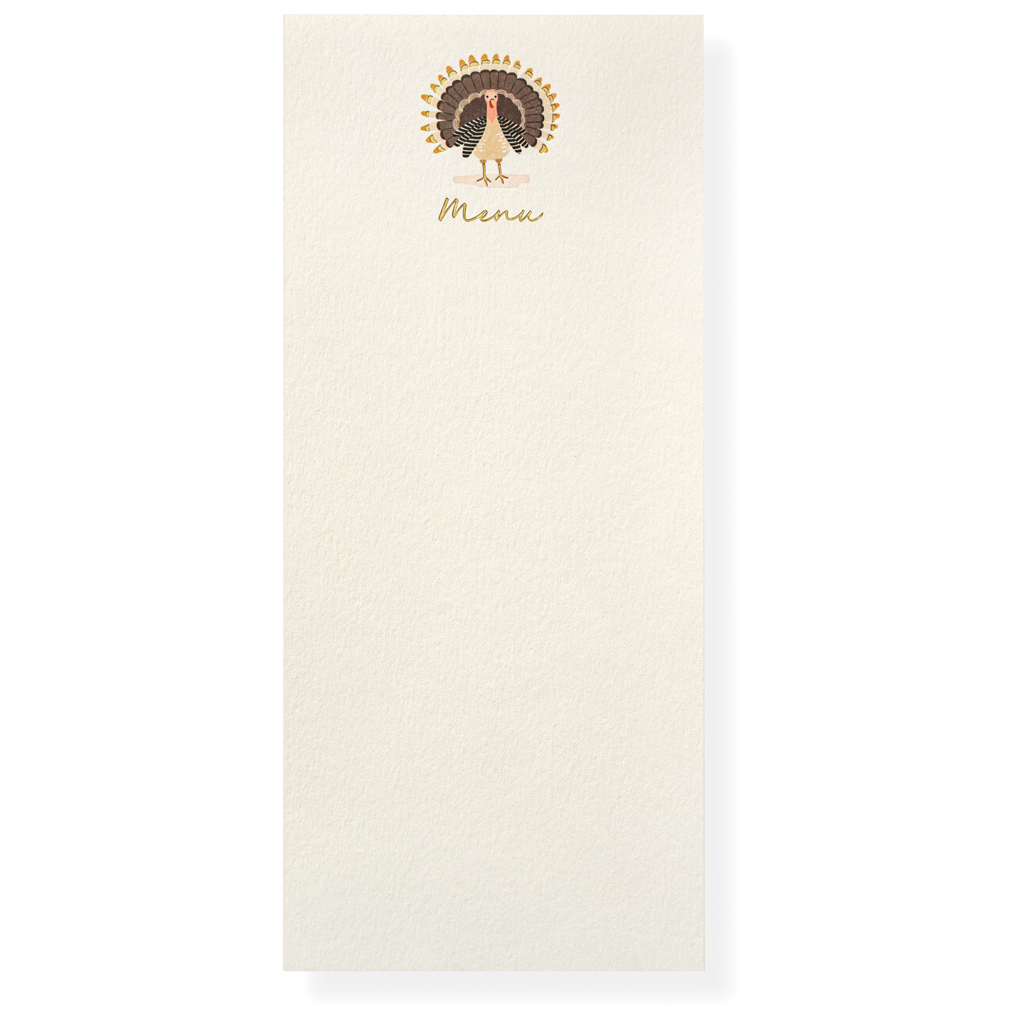 Box of 10 Flat Gobble Menu Cards