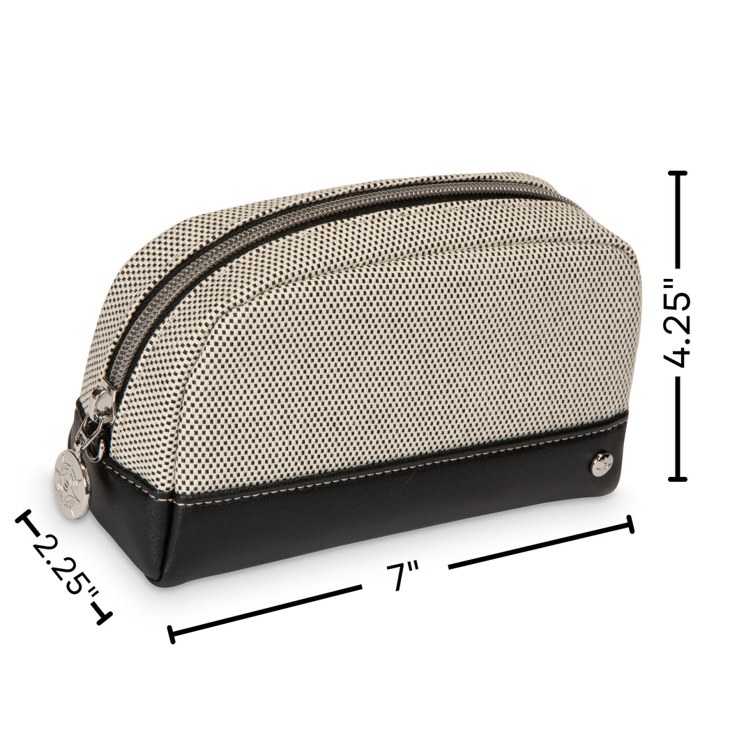 Mae Mini Makeup Pouch - Onyx
