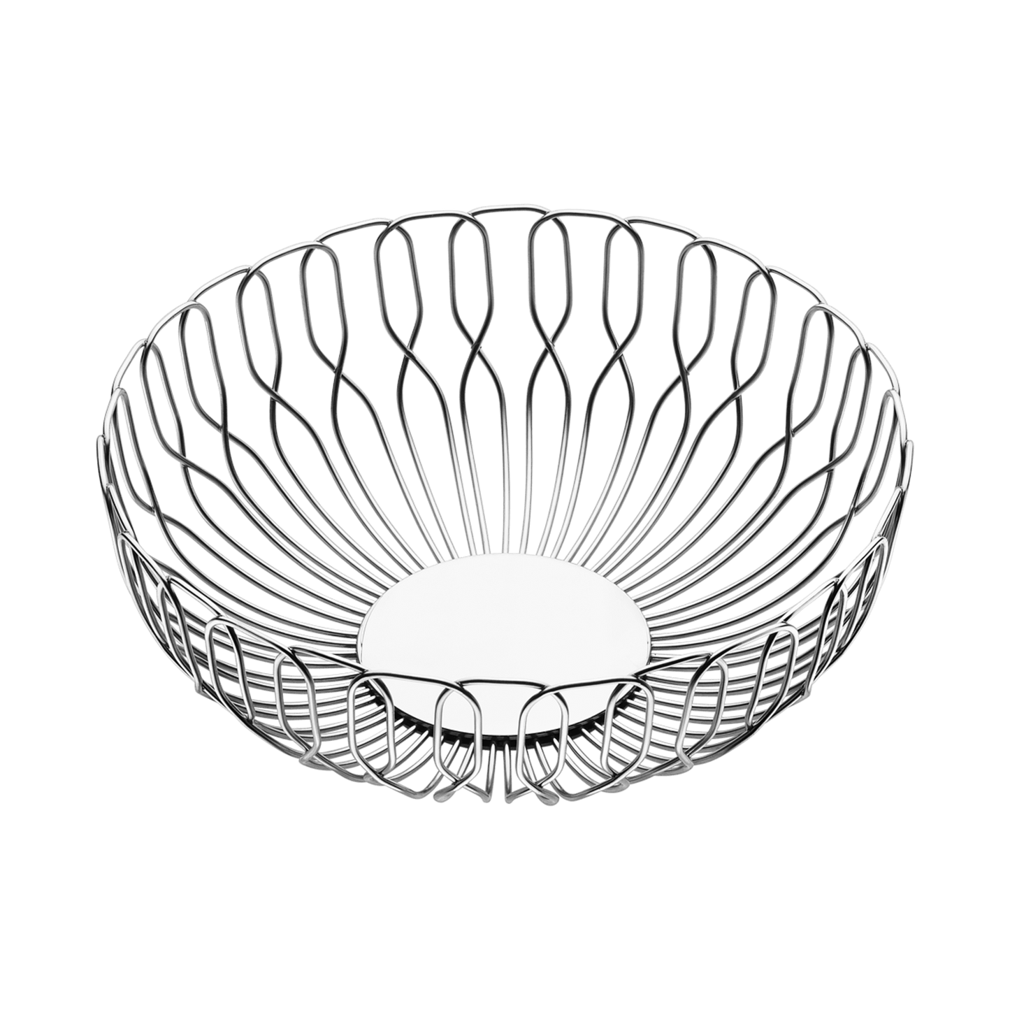 Alfredo Small Stainless Steel Breadbasket