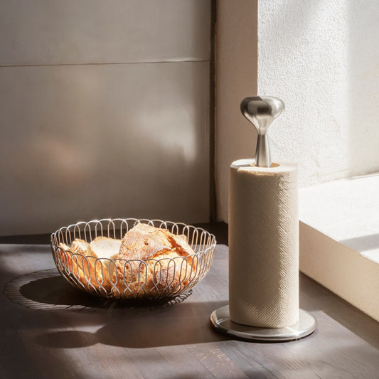 Alfredo Small Stainless Steel Breadbasket