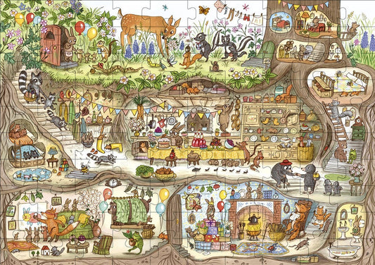 100 Piece Puzzle - Bunny's Birthday Puzzle