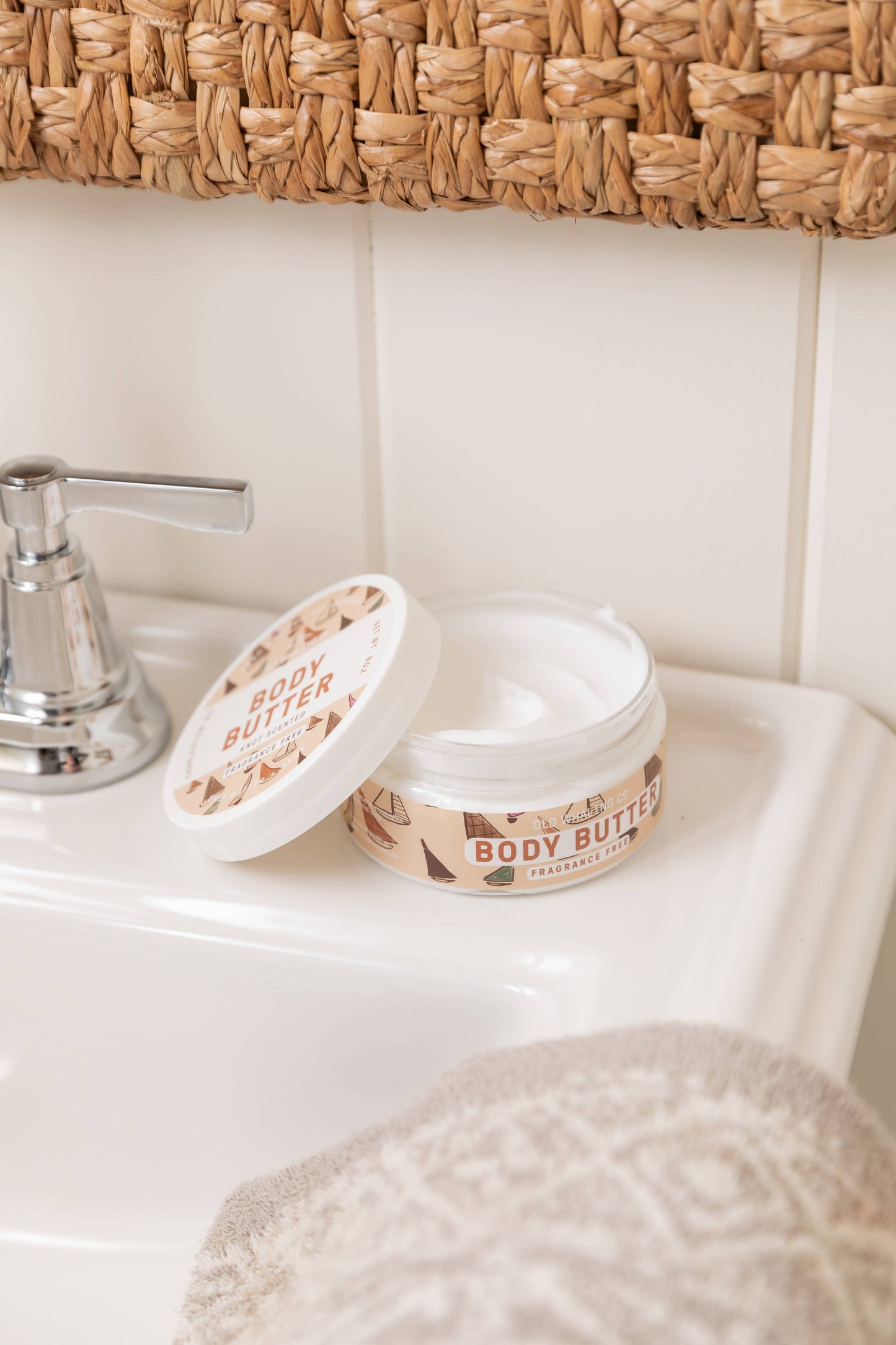 8oz Knot Scented (Fragrance Free) Body Butter