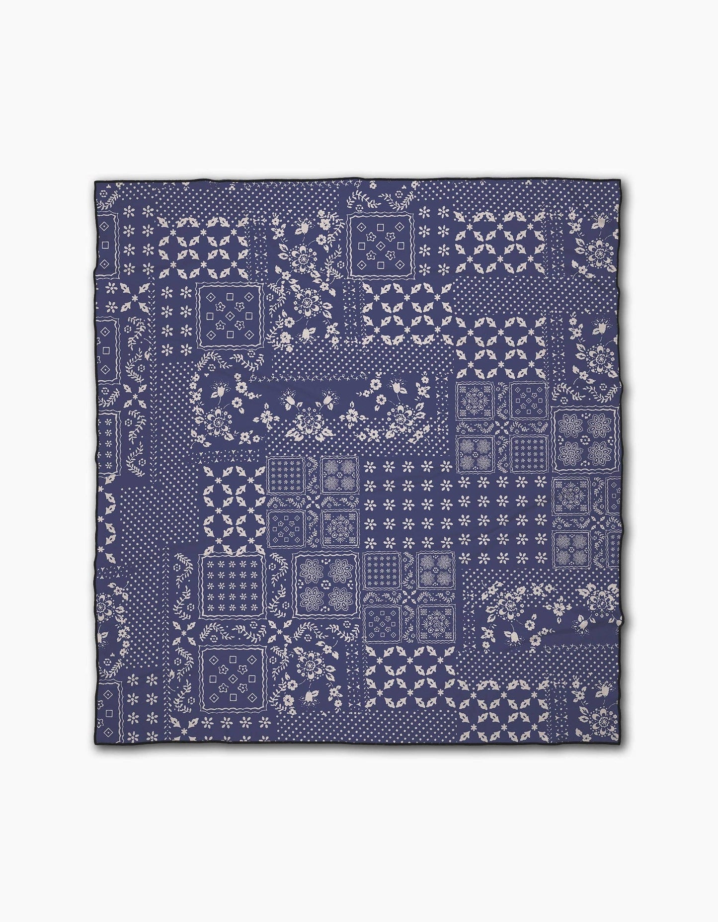 Beach Blanket - Blossoming Bandanna Blue
