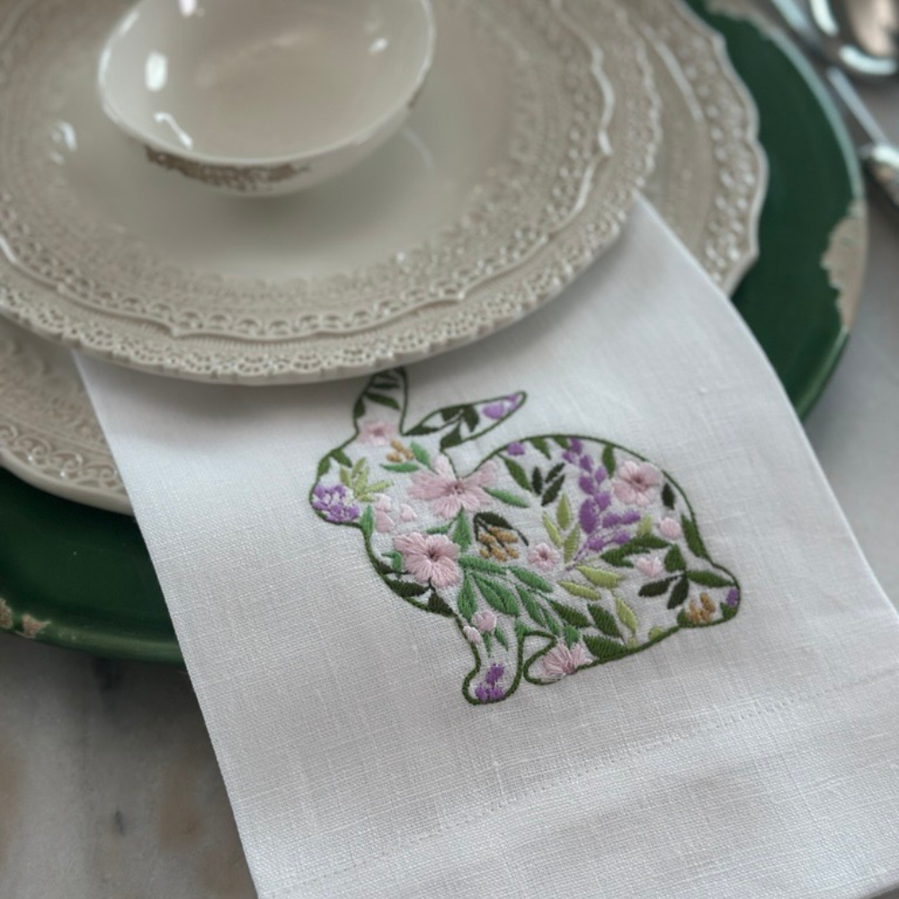 Garden Bunny Towel