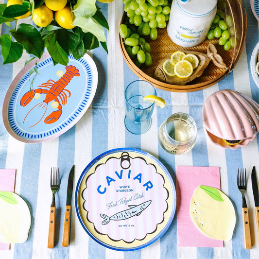 Dinner Plates - Le Dinner Caviar Can