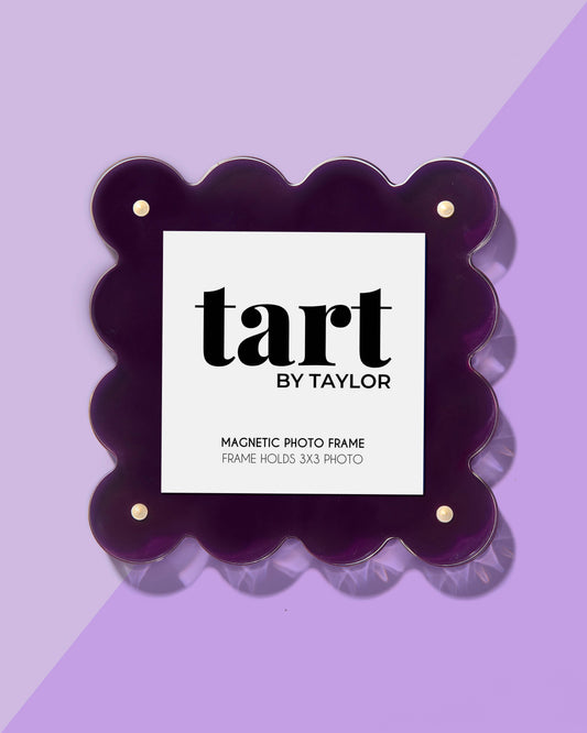 Mini Acrylic Picture Frame - Plum