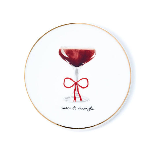 Holiday Cheers Coaster Set of Four