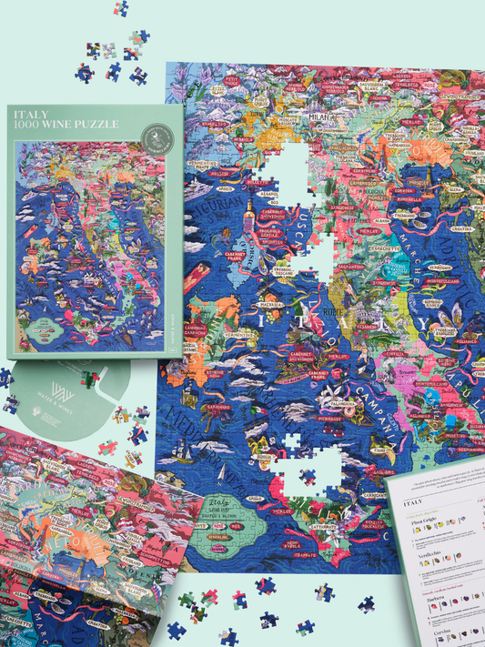1000 Piece Puzzle - Italy Wine
