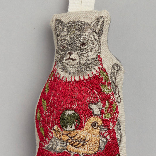 Ornament - Cat with Gifts