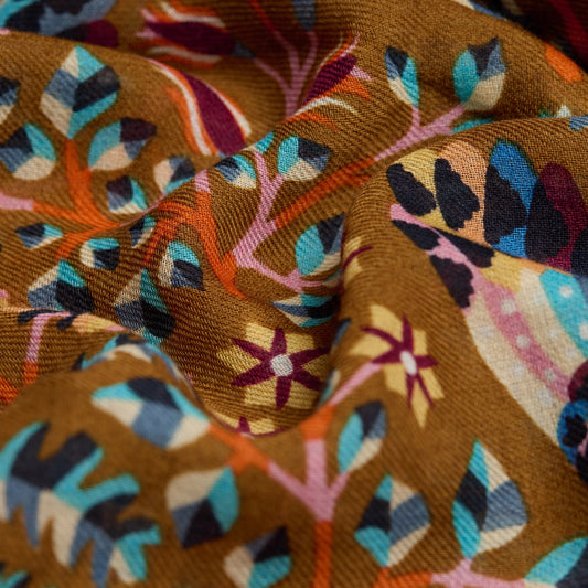 Scarf 100 - Rene Perrot - Brown