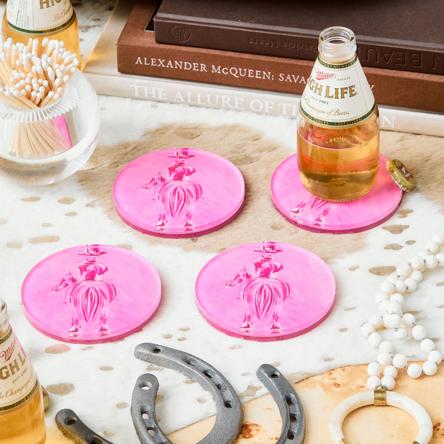 Boxed Coaster Set of 4 - Mustang Sally