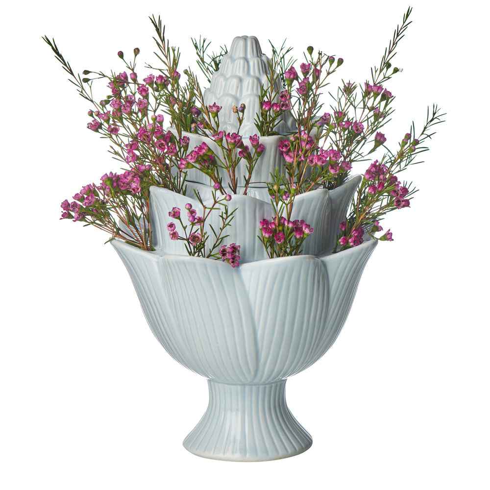 Artichoke Tulipiere Vase - Light Blue - Small