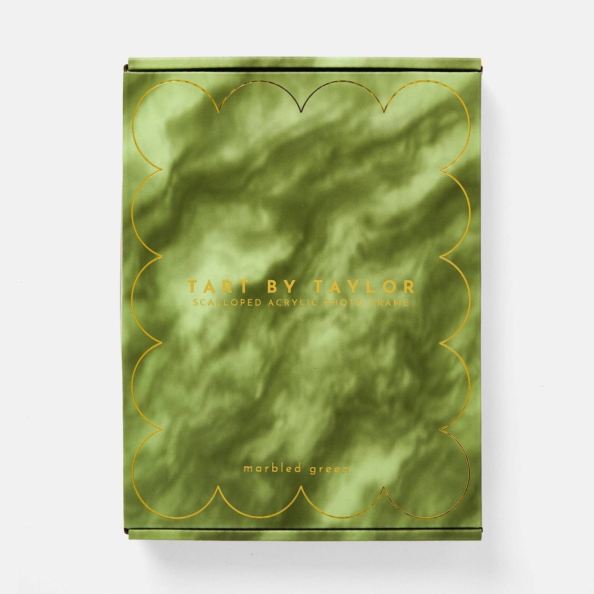 Acrylic Picture Frame - Green Marbled