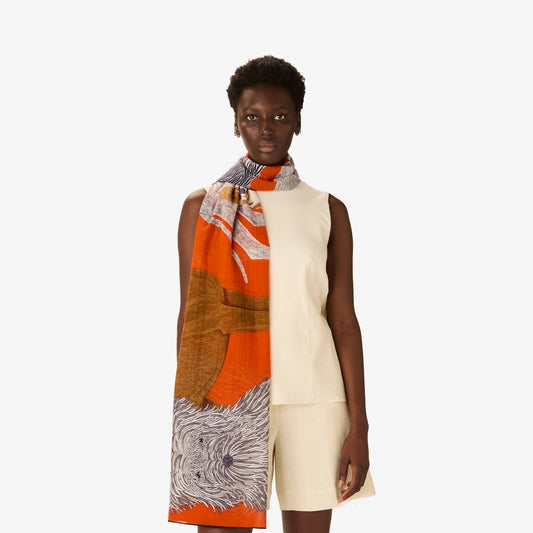 Scarf 100 - Toutou - Orange