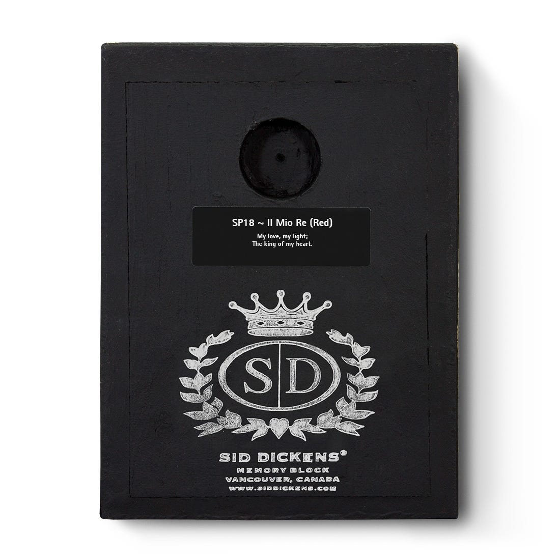 Sid Dickens Memory Block - Il Mio Re (Red)