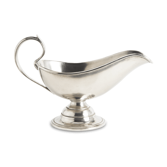 Pewter Gravy Boat - Medium