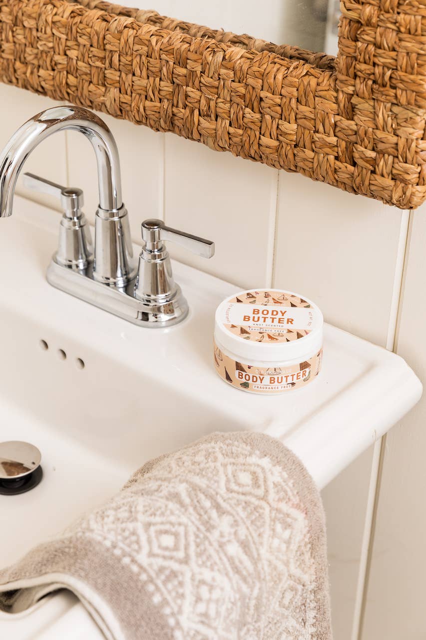 8oz Knot Scented (Fragrance Free) Body Butter
