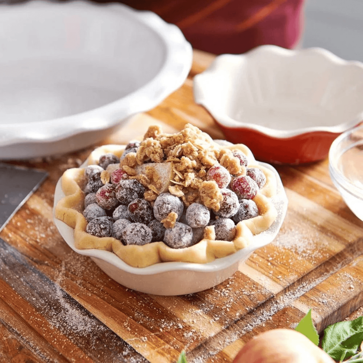 Mini Pie Dish Set of 2 - Sugar