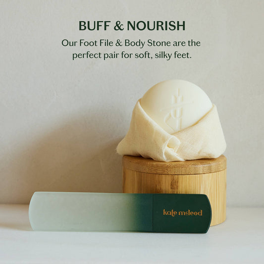 The Foot File | Glass Foot Buffer & Callus Remover
