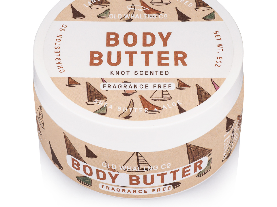 8oz Knot Scented (Fragrance Free) Body Butter