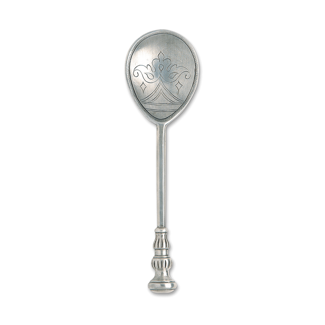 Pewter Cavalier Spoon - 7.1"L