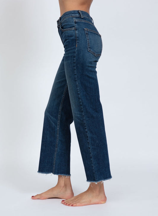 Crop Wide Leg Jean - Chevelle