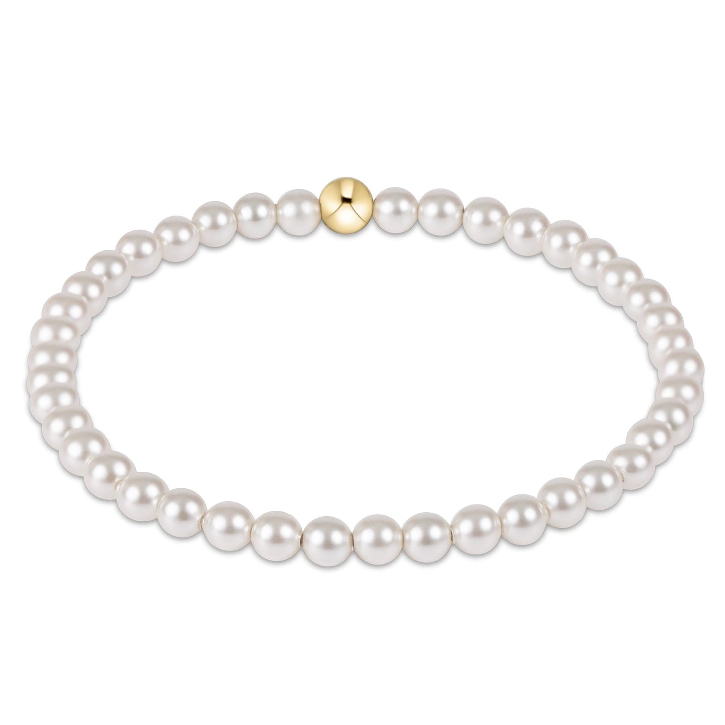 Extends - Classic Pearl Bead Bracelet - 4mm