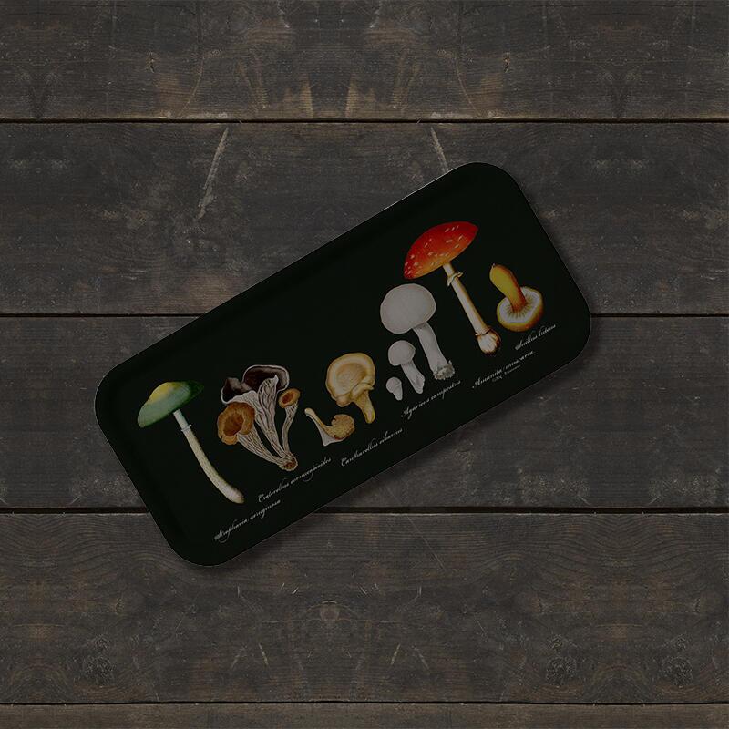 Rectangular Serving Tray - Mushroom