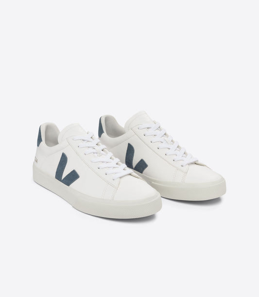 Campo Sneaker - Chromefree Leather - White/California