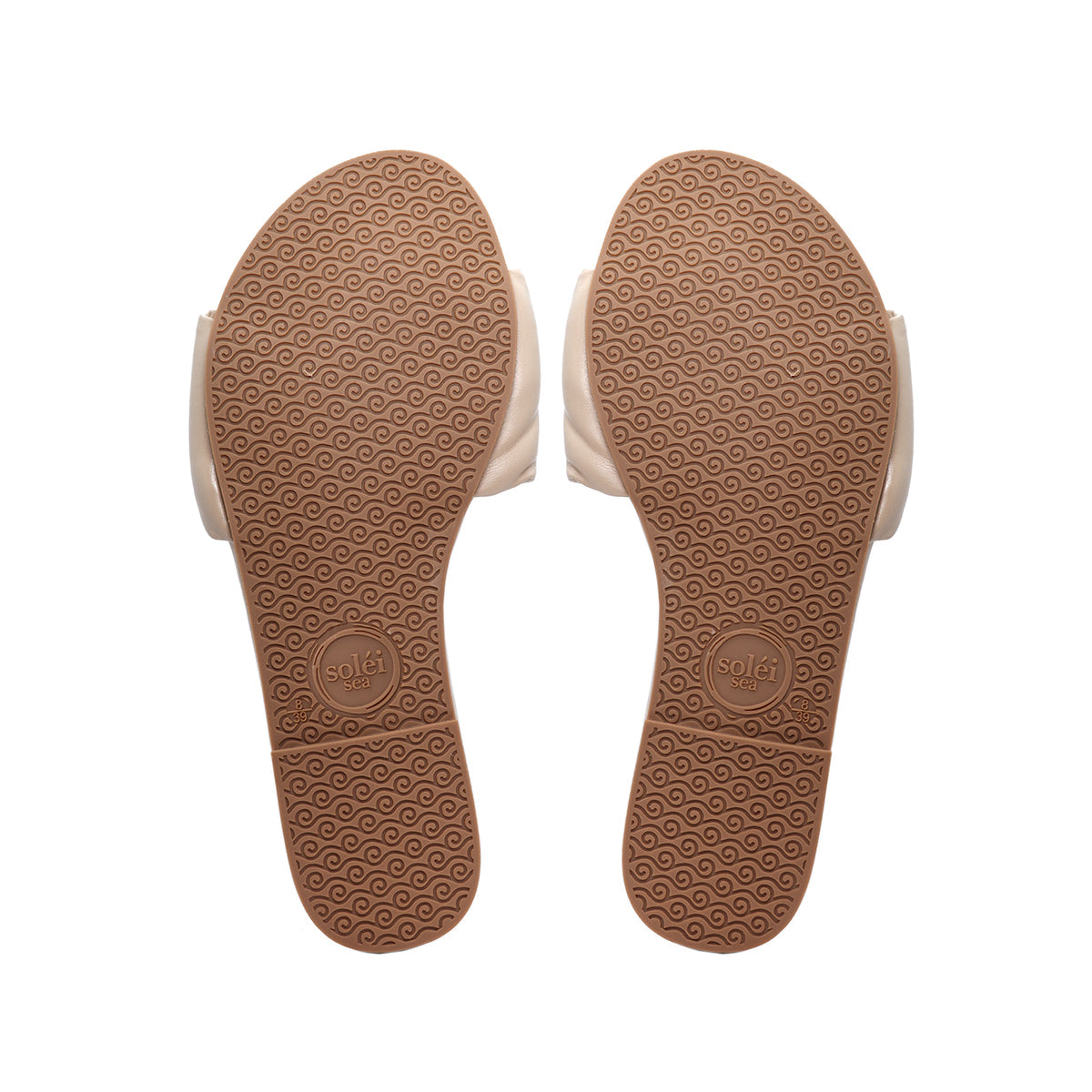 Dahlie Petal Slide Sandal - Bistro
