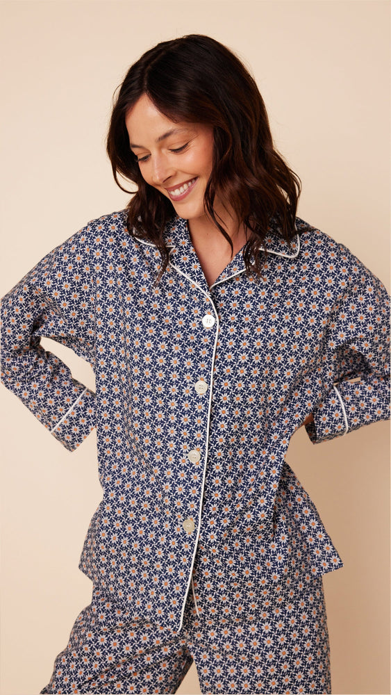 Newport Daisy Luxe Pima Cotton Pajama Long Sleeve