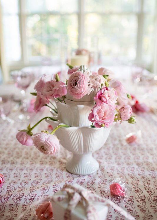 Artichoke Tulipiere Vase - White - Large