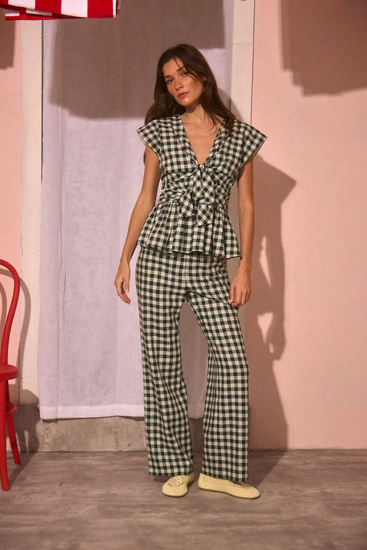 Everly Top - Hamilton Check