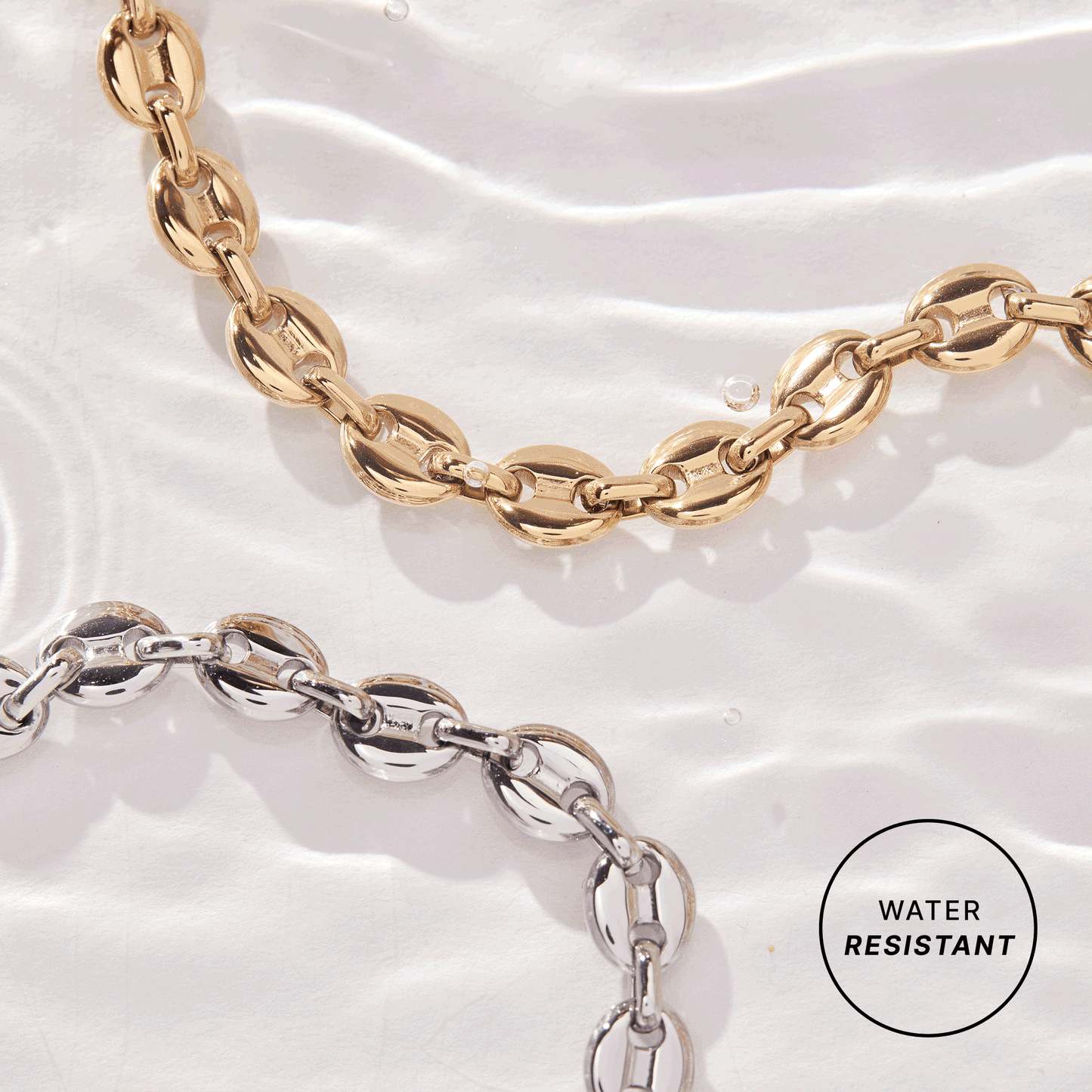 Mariner Chain Bracelet - Stainless Steel Silver