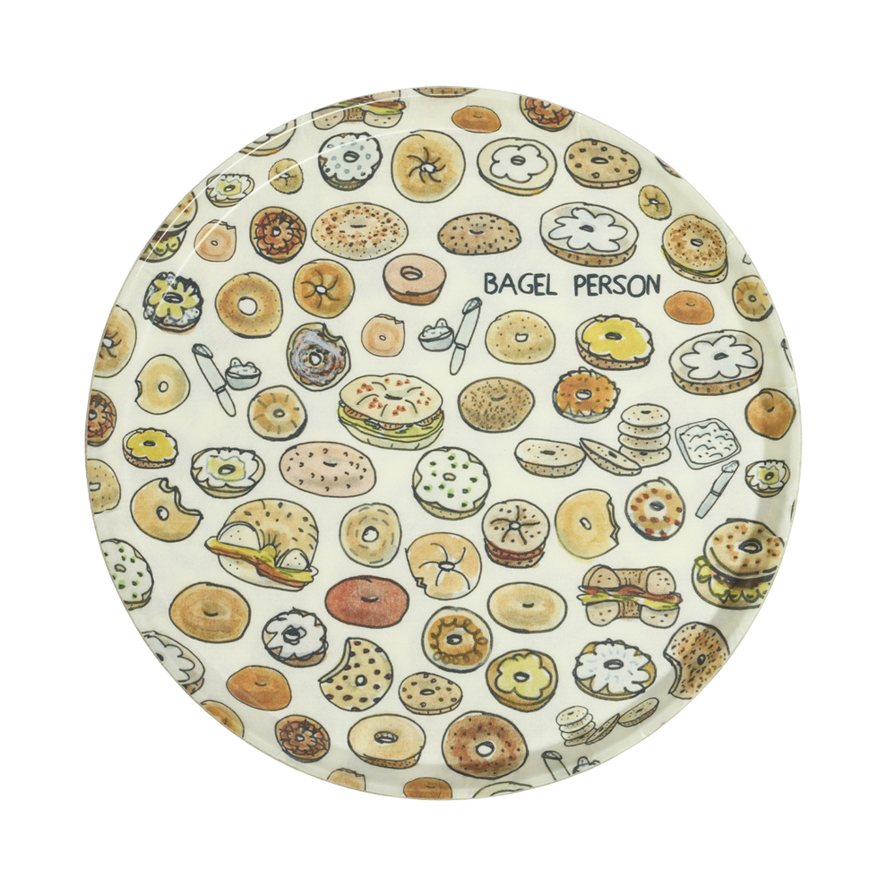 14" Round Bagel Tray