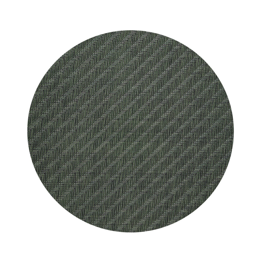 Chilewich - Foxtail Table Mat 15" Round - Thyme