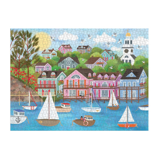 1000 Piece Puzzle - Joy Laforme Harbor by the Sea