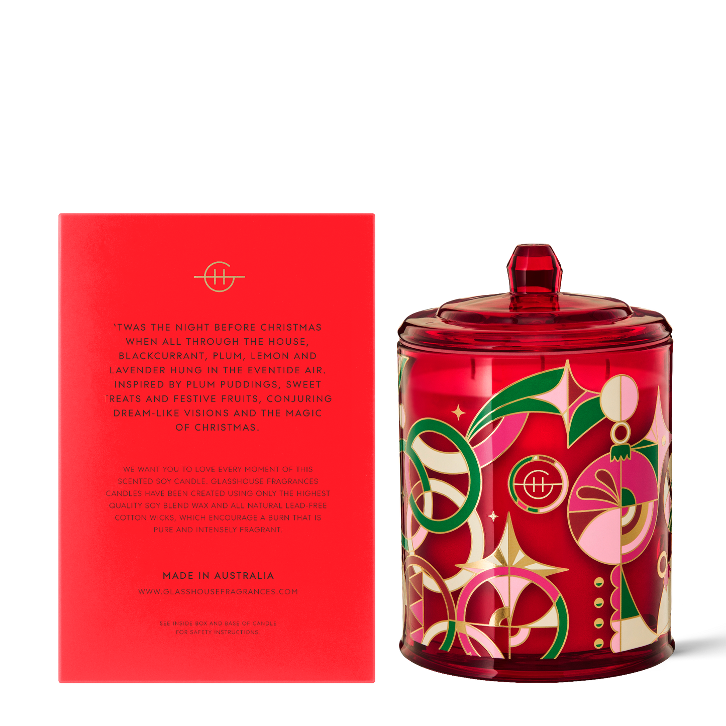 26.8oz Night Before Christmas - Triple Scented Soy Candle - Limited Edition