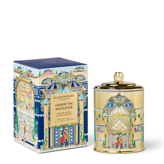 13.4oz Triple Scented Soy Candle - Under The Mistletoe - Limited Edition 2025