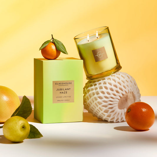 Triple Scented Soy Candle - Jubilant Haze - Limited Edition
