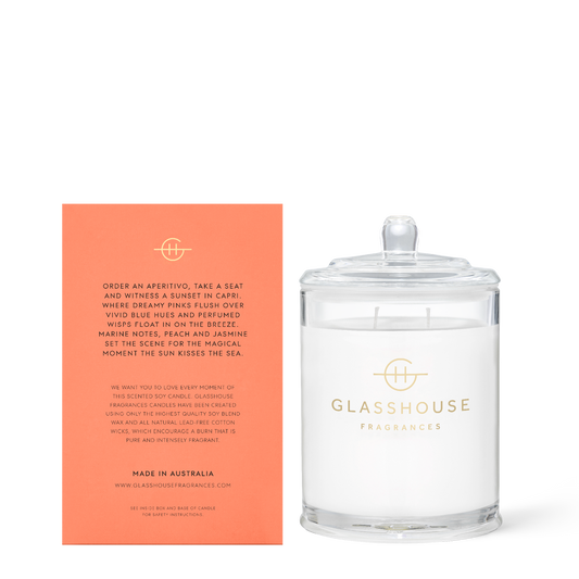 Sunsets in Capri - Triple Scented Soy Candle
